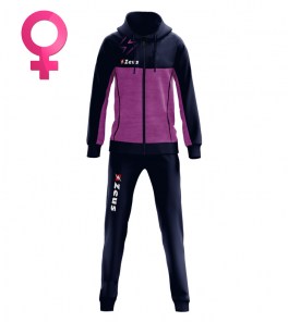 Спортивний костюм жіночий Zeus OLYMPIA Світло-рожевий/Темно-синій